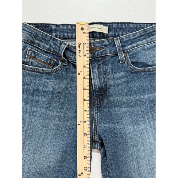 Levi's Womens Mid Rise Skinny Jeans Denim Size 28x32 Stretch Blue 257 - Picture 10 of 12
